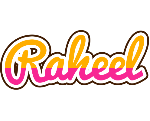 Raheel smoothie logo