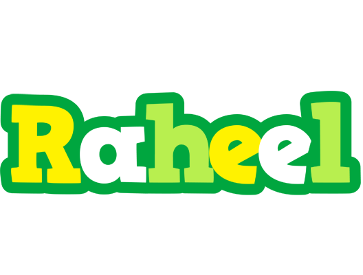 Raheel soccer logo