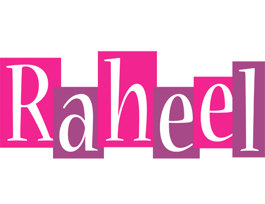 Raheel whine logo