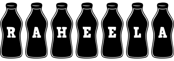 Raheela bottle logo