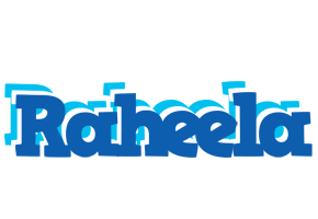 Raheela business logo