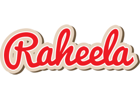 Raheela chocolate logo