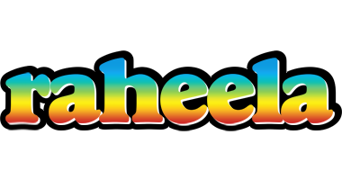 Raheela color logo