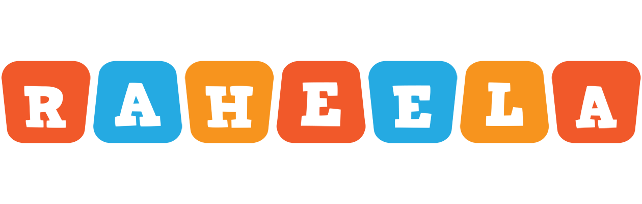 Raheela comics logo