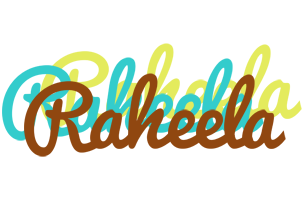 Raheela cupcake logo