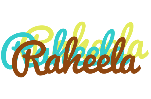 Raheela cupcake logo