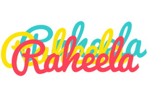 Raheela disco logo