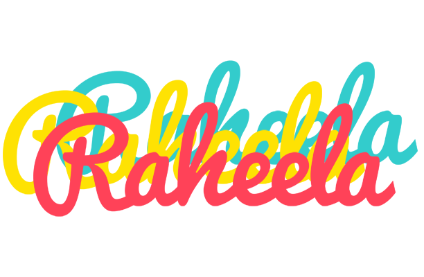 Raheela disco logo