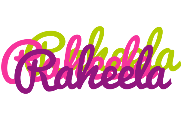 Raheela flowers logo