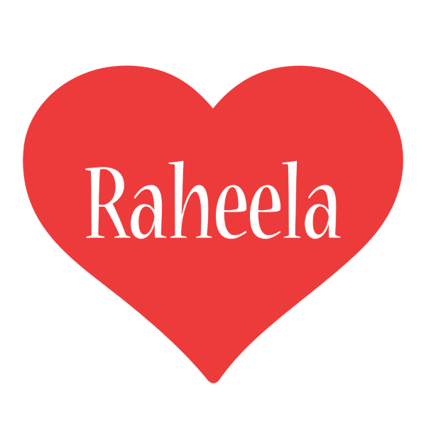 Raheela love logo