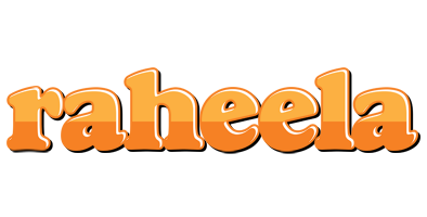 Raheela orange logo