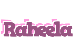 Raheela relaxing logo