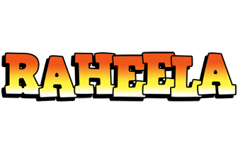 Raheela sunset logo