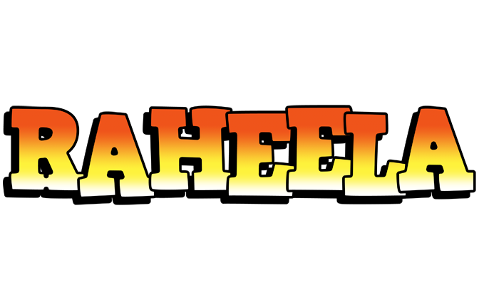 Raheela sunset logo