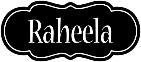 Raheela welcome logo