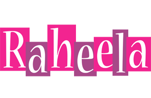 Raheela whine logo