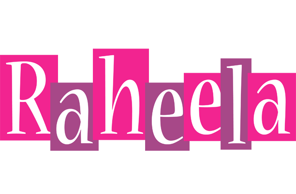 Raheela whine logo