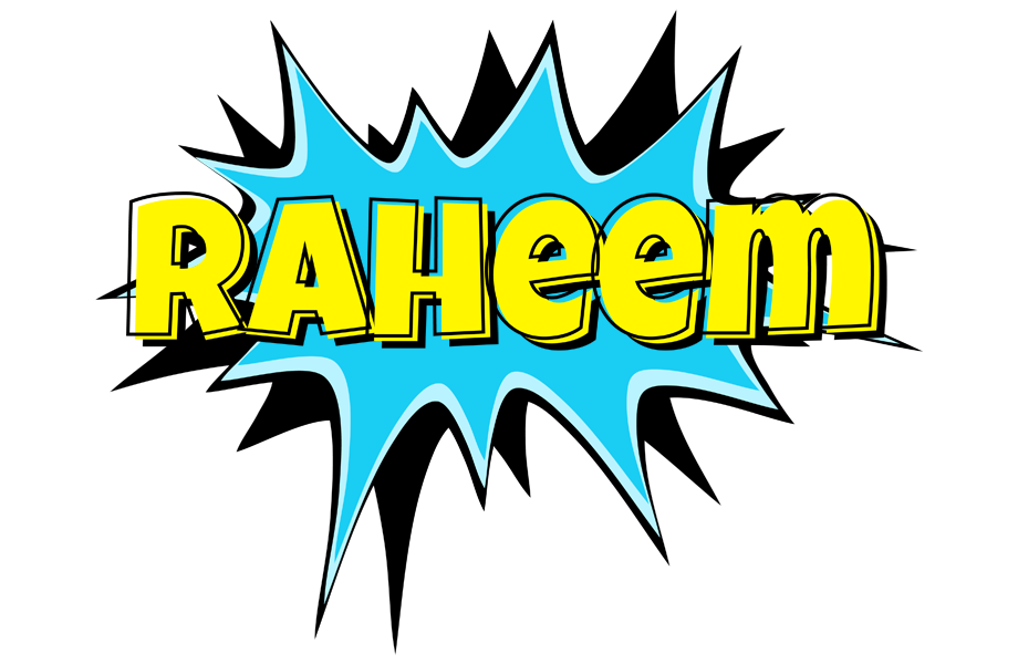 Raheem amazing logo
