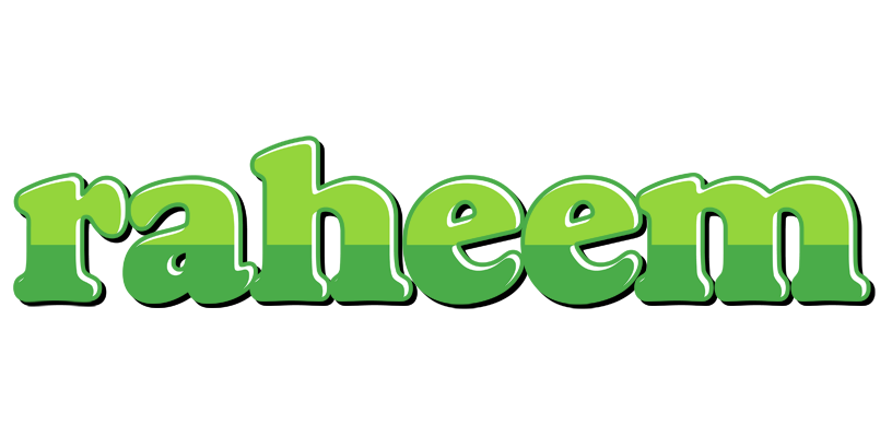Raheem apple logo