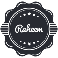 Raheem badge logo