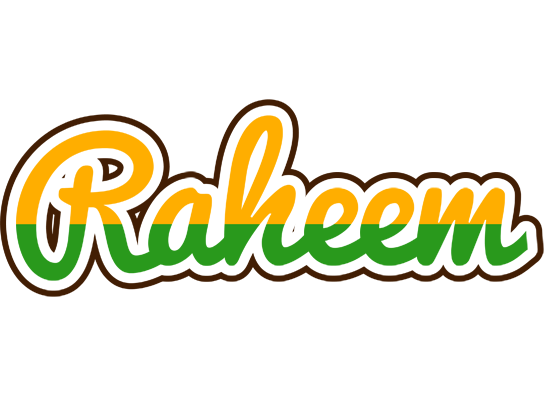 Raheem banana logo