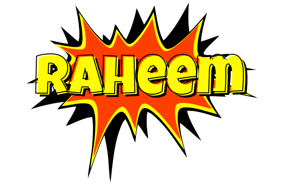 Raheem bazinga logo