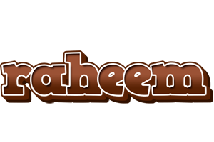 Raheem brownie logo