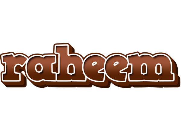 Raheem brownie logo