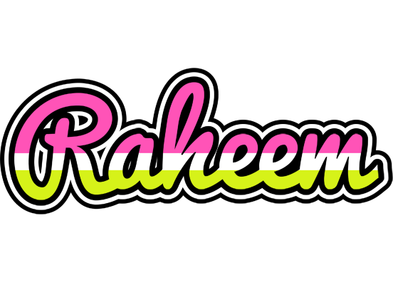 Raheem candies logo