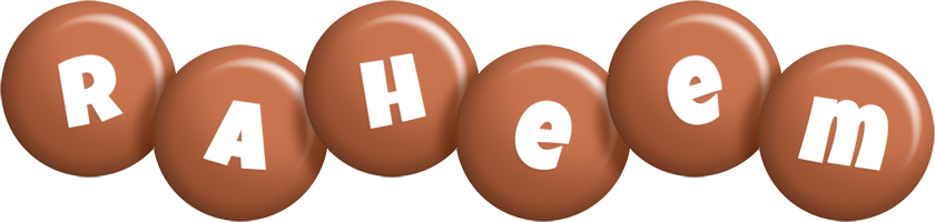 Raheem candy-brown logo