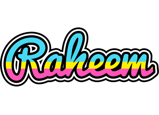 Raheem circus logo