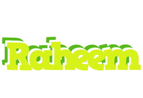 Raheem citrus logo
