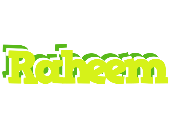 Raheem citrus logo