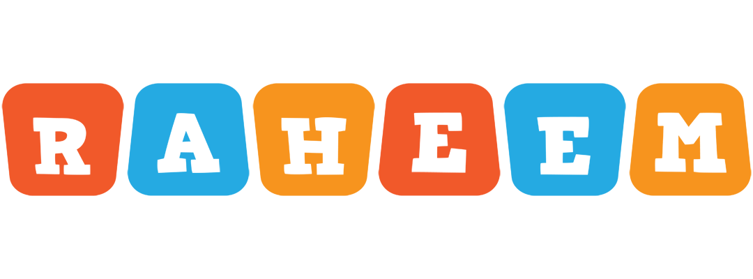 Raheem comics logo