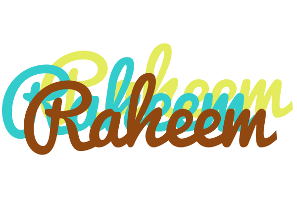 Raheem cupcake logo