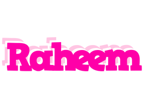 Raheem dancing logo