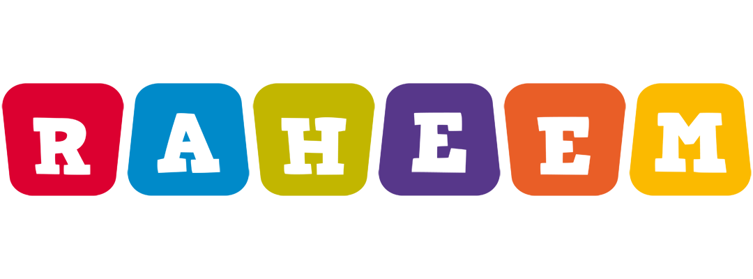 Raheem daycare logo