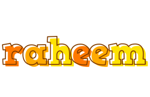 Raheem desert logo