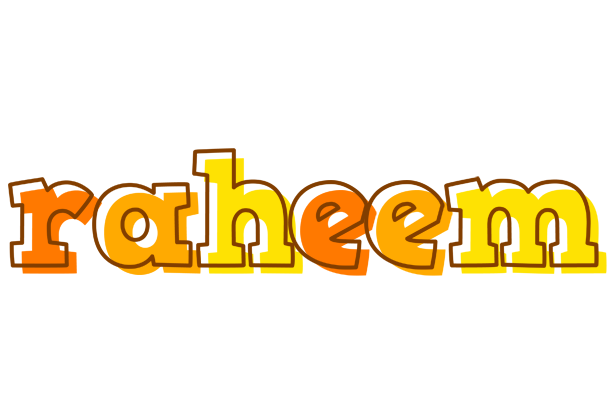 Raheem desert logo