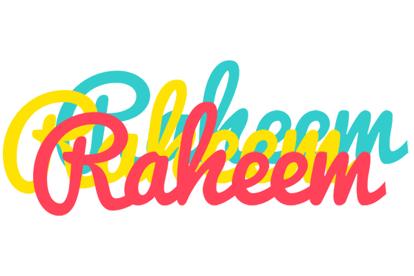 Raheem disco logo