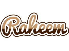 Raheem exclusive logo