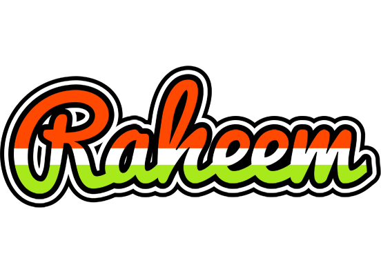 Raheem exotic logo