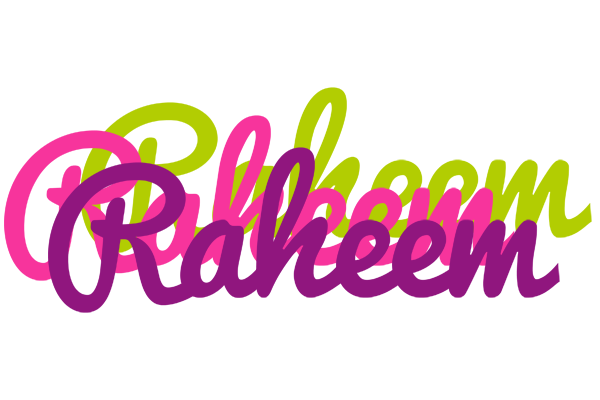 Raheem flowers logo
