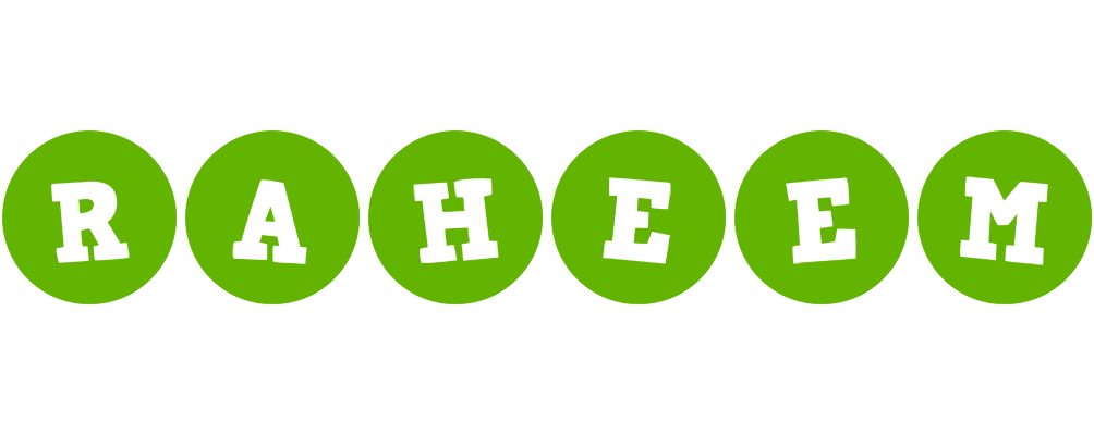 Raheem games logo