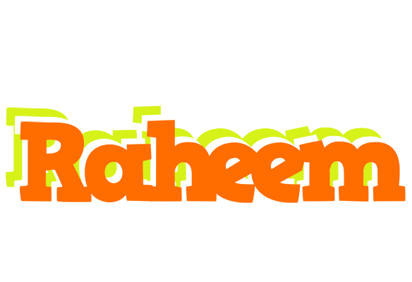 Raheem healthy logo