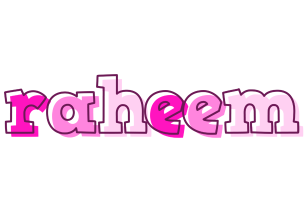 Raheem hello logo