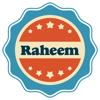 Raheem labels logo