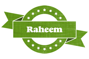 Raheem natural logo