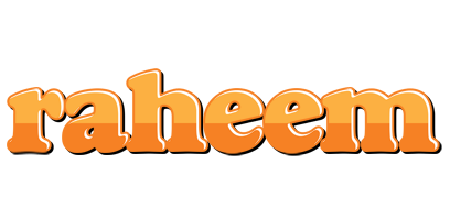 Raheem orange logo