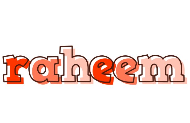 Raheem paint logo